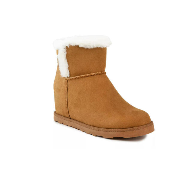 New! Juicy Couture Women’s Firecracker Winter Boots Cognac sz.6 - Picture 1 of 4
